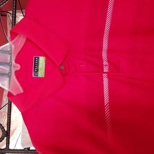 Men's big and tall 2xl PGA Tour, golf, polo shirt, red